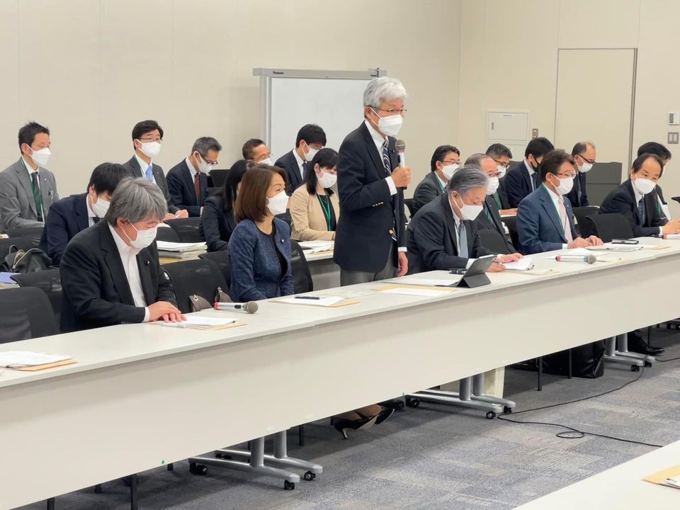 「競馬産業振興議員連盟」の総会に出席/石狩地区の土地改良区の皆様からご要請 徳永エリ｜立憲民主党北海道参議院選挙区第3総支部代表